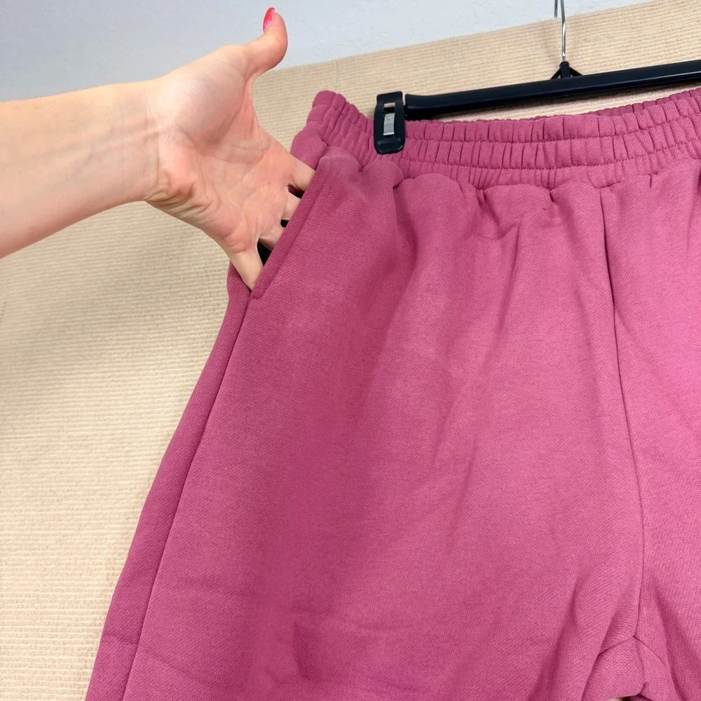 COMFRT Unisex Berry DND Travel Jogger Sweatpants Cargo Pocket NWT XL